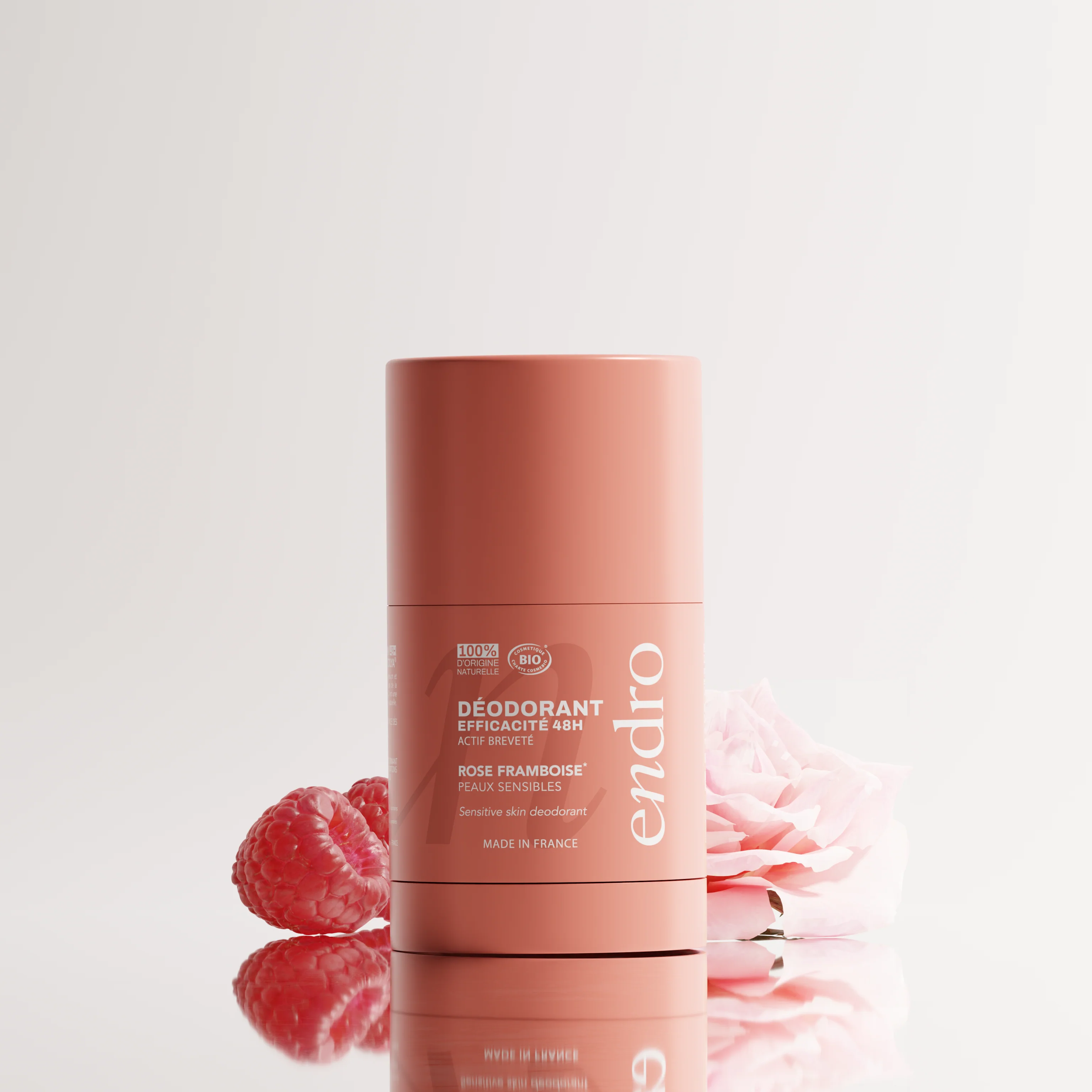 Déodorant stick 48H rechargeable - Parfum rose-framboise - Image 5